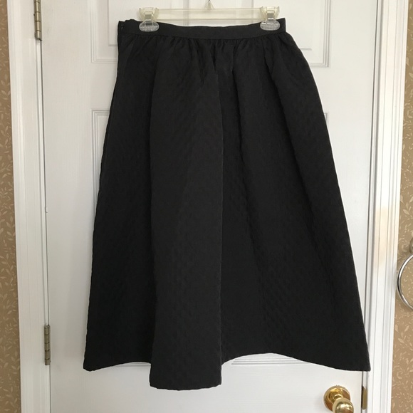 H&M textured midi skirt black - Picture 2 of 8